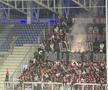 Scenografiile din startul partidei dintre Petrolul și Rapid