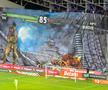Scenografiile din startul partidei dintre Petrolul și Rapid