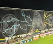 Scenografiile din startul partidei dintre Petrolul și Rapid