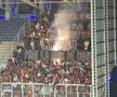 Scenografiile din startul partidei dintre Petrolul și Rapid