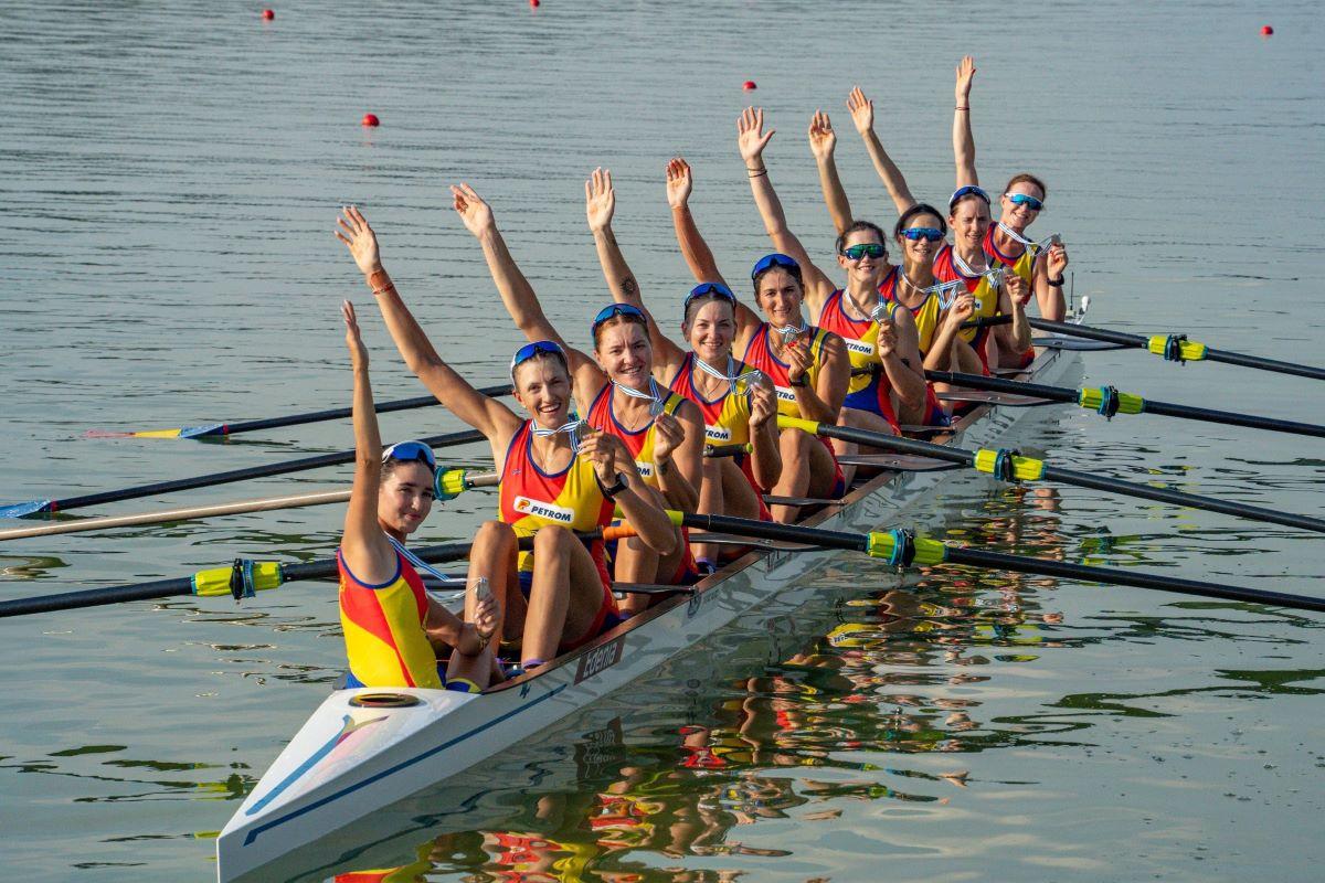 Reacțiile canotoarelor române după argintul mondial dulce-amar de la 8 plus 1: „Nu am crezut că o să-mi fie dor să mi se cânte imnul”