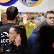 Eugen Neagoe, dialog încins cu Marcel Bîrsan / Foto: Cristi Preda GSP