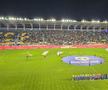 Scenografiile din startul partidei dintre Petrolul și Rapid