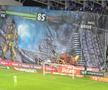 Scenografiile din startul partidei dintre Petrolul și Rapid