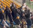 Scandal în tribune la Petrolul - Rapid! Jandarmeria a intervenit de urgență