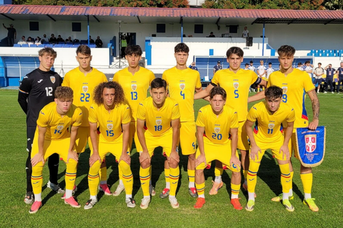 România U19 a învins-o pe Serbia U19 // foto: frf.ro