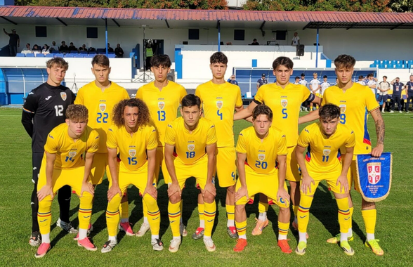 România U19, prima victorie în cadrul turneului din Serbia » Triumf în fața gazdei