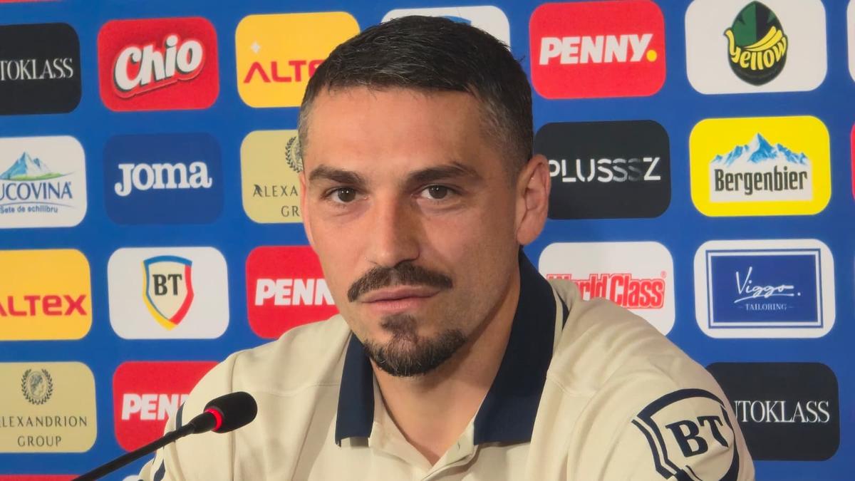 Gică Hagi și Nicolae Stanciu, conferință de presă premergătoare meciului România - Bosnia/ Foto: Cezar Titor (GSP)