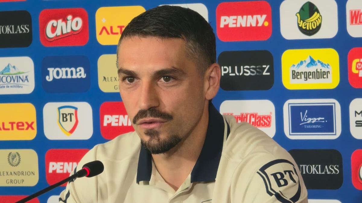 Nicolae Stanciu, înainte de partida cu Bosnia: „Dacă nu ai așteptări de la lume, nu ai cum să fii dezamăgit”