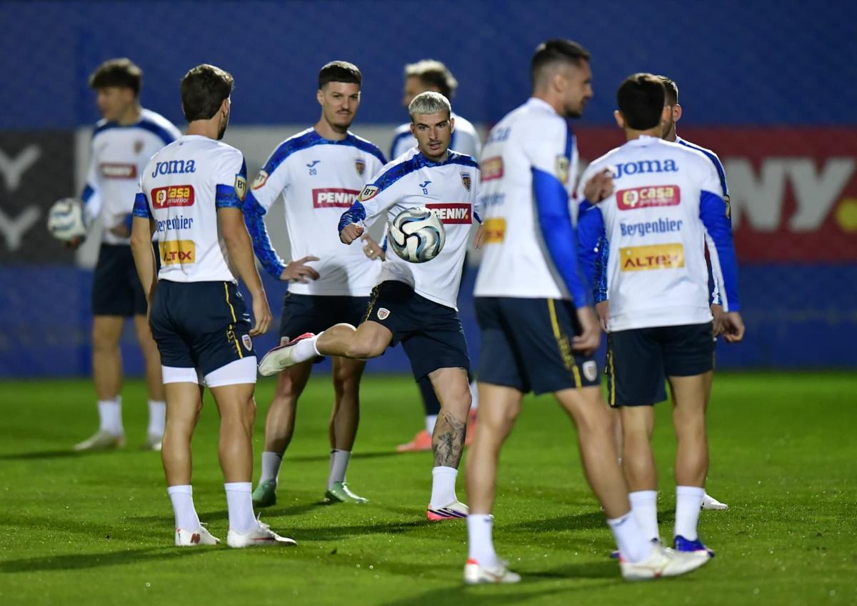 Antrenamentul oficial al naționalei României, înainte de meciul cu Bosnia // foto: Cristi Preda (GSP.ro)