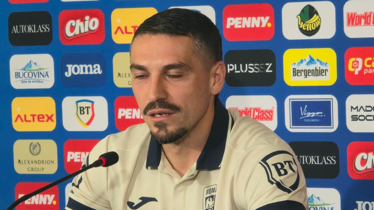 Gică Hagi și Nicolae Stanciu, conferință de presă premergătoare meciului România - Bosnia/ Foto: Cezar Titor (GSP)