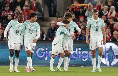 Fără Cristiano Ronaldo, Portugalia a câștigat derby-ul cu Norvegia din Liga Națiunilor » Haaland a marcat, dar nu a fost suficient