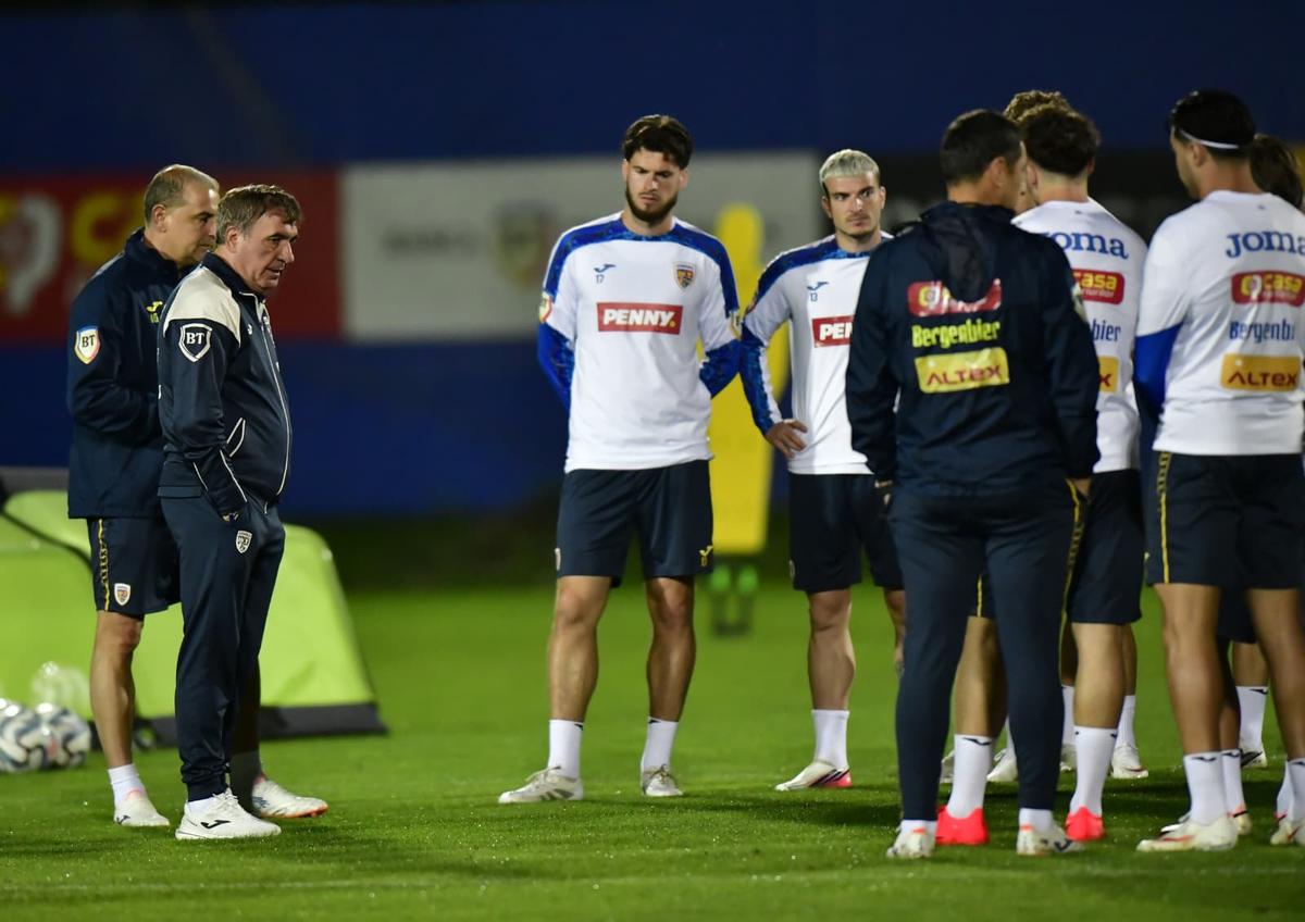 Antrenamentul oficial al naționalei României, înainte de meciul cu Bosnia // foto: Cristi Preda (GSP.ro)