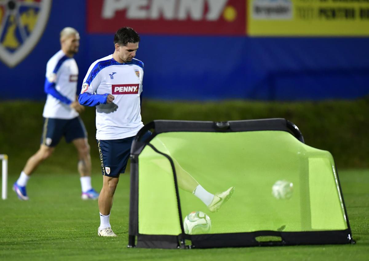 Antrenamentul oficial al naționalei României, înainte de meciul cu Bosnia // foto: Cristi Preda (GSP.ro)