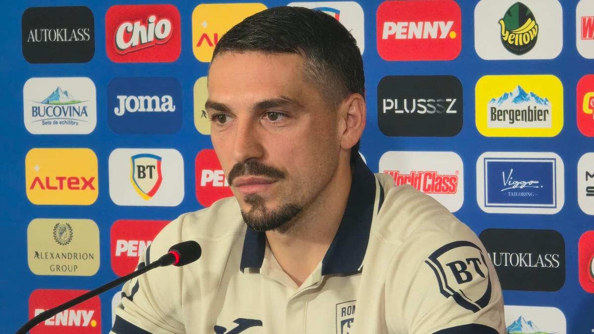 Gică Hagi și Nicolae Stanciu, conferință de presă premergătoare meciului România - Bosnia/ Foto: Cezar Titor (GSP)