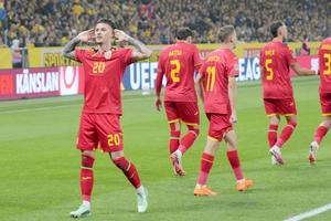 Dennis Man a reacționat, după ce a făcut valuri cu gestul din Suedia - România: „Amuzant”
