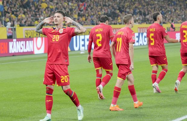 Dennis Man a reacționat, după ce a făcut valuri cu gestul din Suedia - România: „Amuzant”