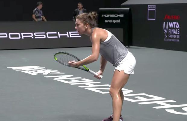 SIMONA HALEP - BIANCA ANDREESCU // VIDEO Halep și Andreescu s-au pregătit pe terenuri alăturate » Cine a stat mai mult la antrenament și cum și-au împărțit Cahill și Dobre atribuțiile