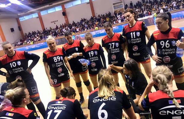 VIDEO CSM București-Măgura Cisnădie 24-18 » Meci cu două cartonașe roșii!