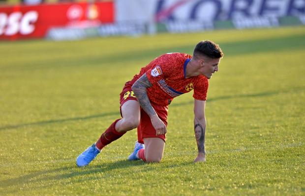 FCSB // Riscă Dennis Man să se lovească iar? Staff-ul se teme să-l titularizeze!