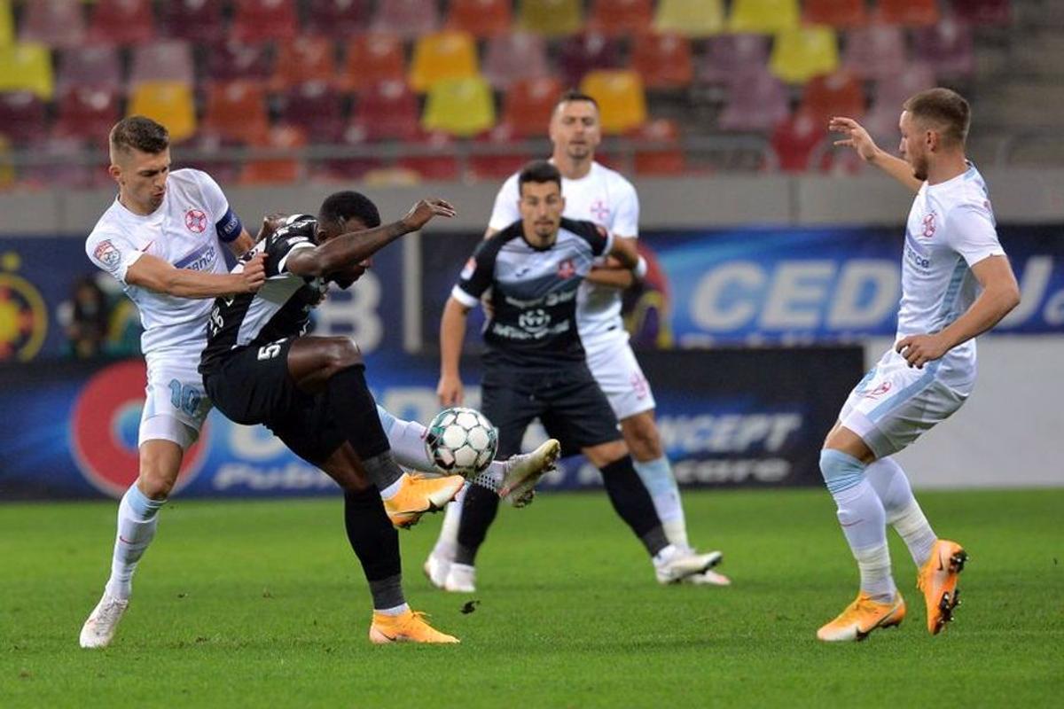FCSB - Hermannstadt 5-0. Cel mai slab fotbalist de pe teren: „Nu ne așteptam la nimic, a fost normal să pierdem”