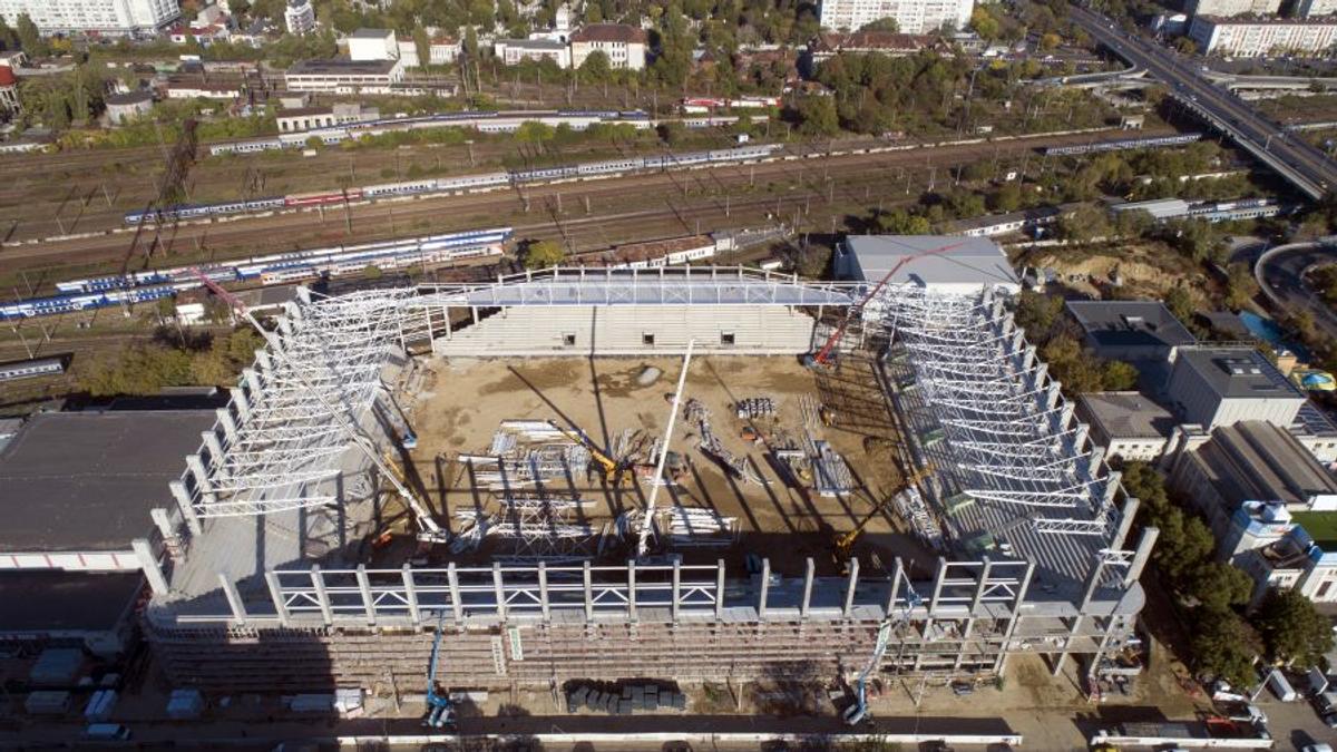 VIDEO + FOTO EXCLUSIV Cum se vede stadionul Rapid de la înălțime » Imagini tari din dronă