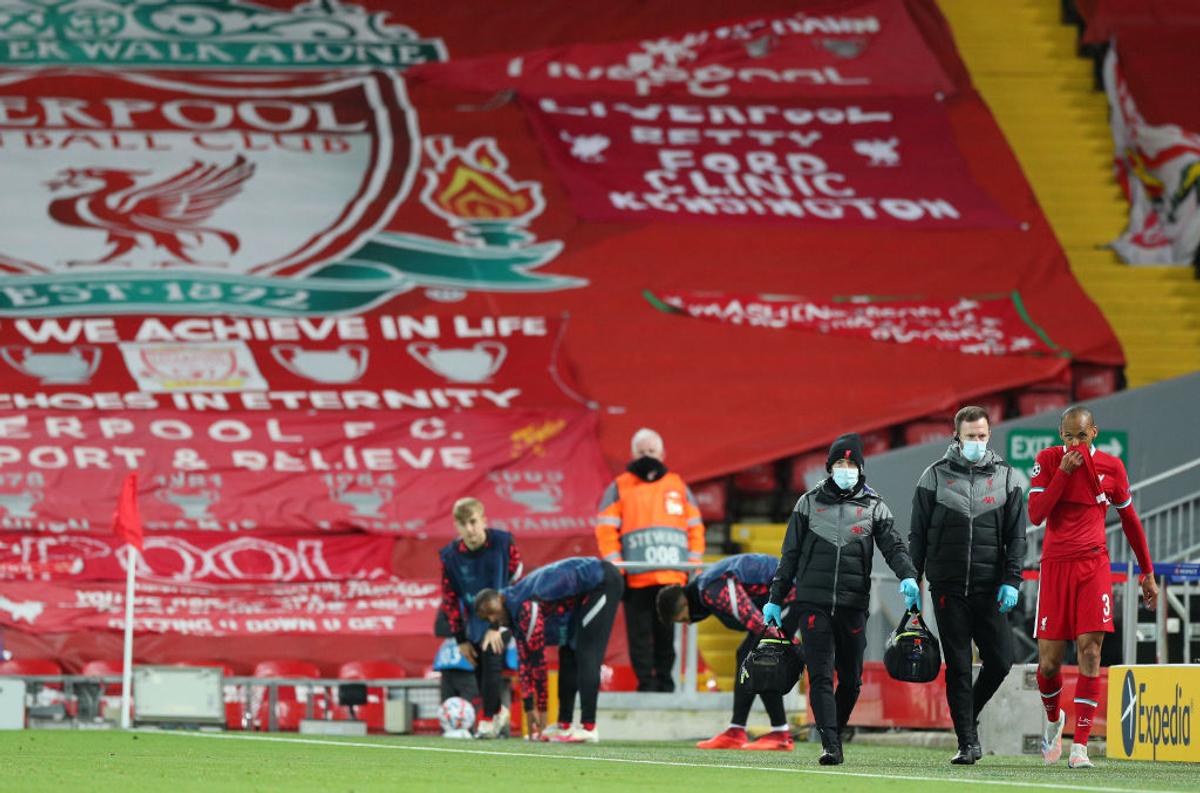 Fabinho  s-a accidentat în Liverpool - Midjylland