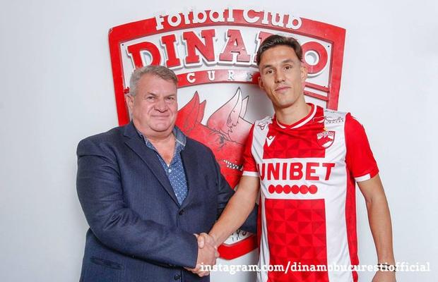 Grecul care l-a impresionat pe Rednic a fost prezentat la Dinamo! Ce număr va purta și durata contractului