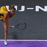 Simona Halep vs. Gabriela Ruse la Transylvania Open. Foto: Raed Krishan