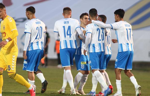 Minaur (L3) - CSU Craiova 0-4, în optimile Cupei României. Cronica meciului: Plimbare de voie