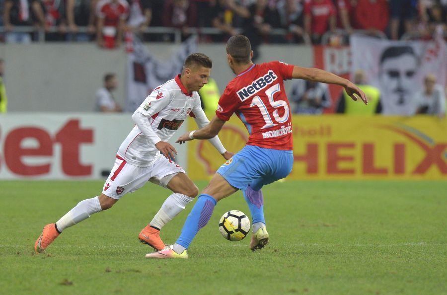 Ion Gheorghe și Momcilovic, marcatorul acelui derby Ce gafă! Jucătorul abandonat de Dinamo e în topul Ligii 1: „Plângea, nu i-au dat nicio șansă”