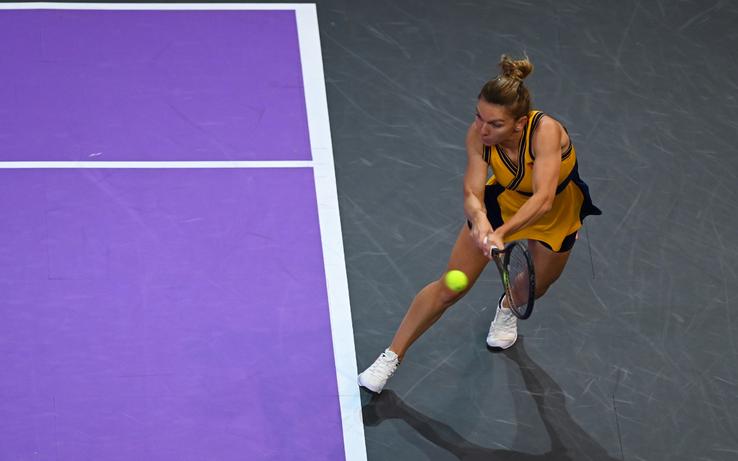 Simona Halep vs. Gabriela Ruse la Transylvania Open. Foto: Raed Krishan