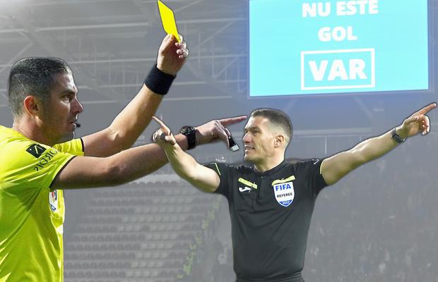 Două episoade șocante de culise în arbitrajul românesc! Adrian Cojocaru are suspiciuni că, la UTA - FCSB, unii jucători și-au dorit eliminarea! + Ce mesaj a primit Istvan Kovacs în cască din camera VAR la Rapid - Farul. UPDATE: răspunsul CCA