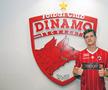 Delorge, în momentul prezentării la Dinamo