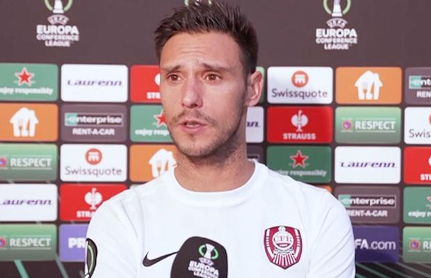 Căpitanul lui CFR Cluj, după 0-3 cu Sivasspor: „Doar noi am reprezentat România în Europa în ultimii ani!”