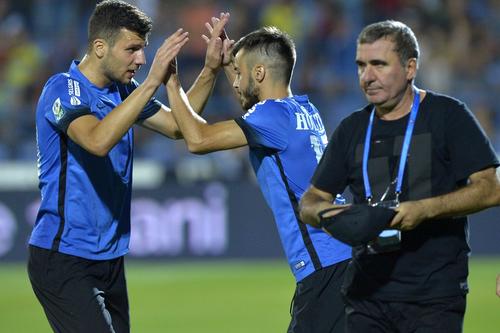 George Țucudean, Andrei Ciobanu și Gheorghe Hagi.
FOTO: Arhiva GSP