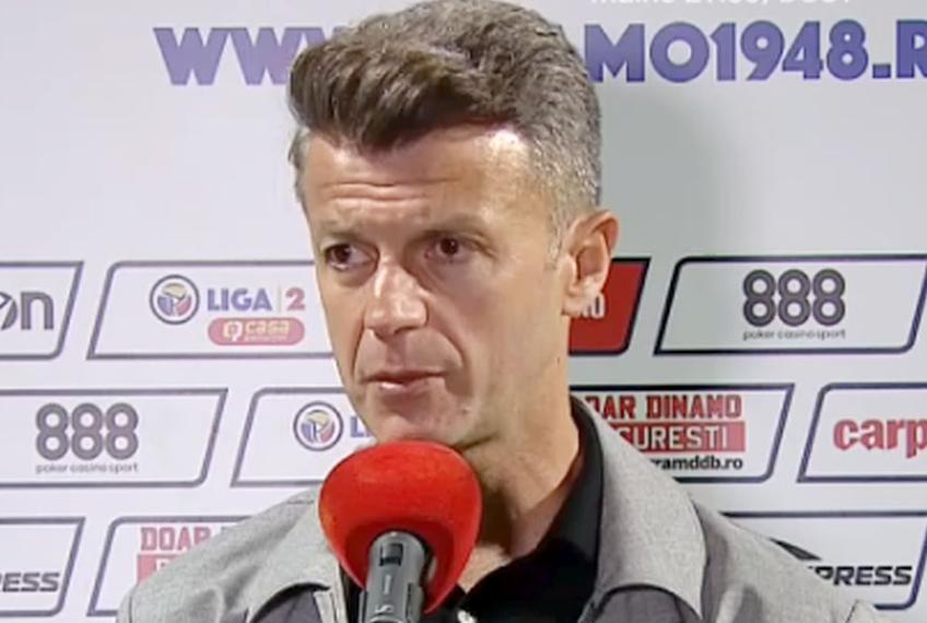 Ovidiu Burcă, antrenor Dinamo