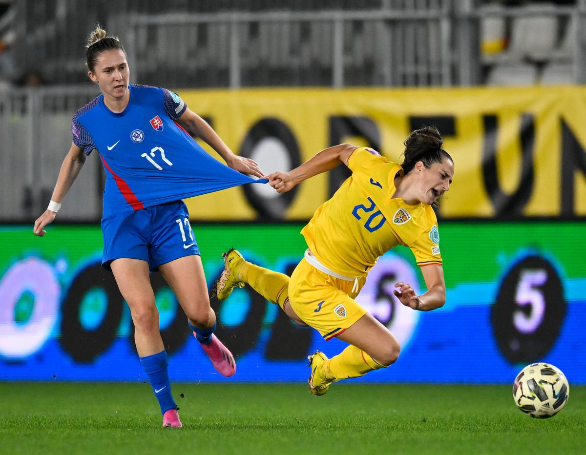 România – Slovacia 0-0, în Liga Națiunilor, la fotbal feminin » Fetele antrenate de Cristi Dulca sunt fără victorie în grupă!