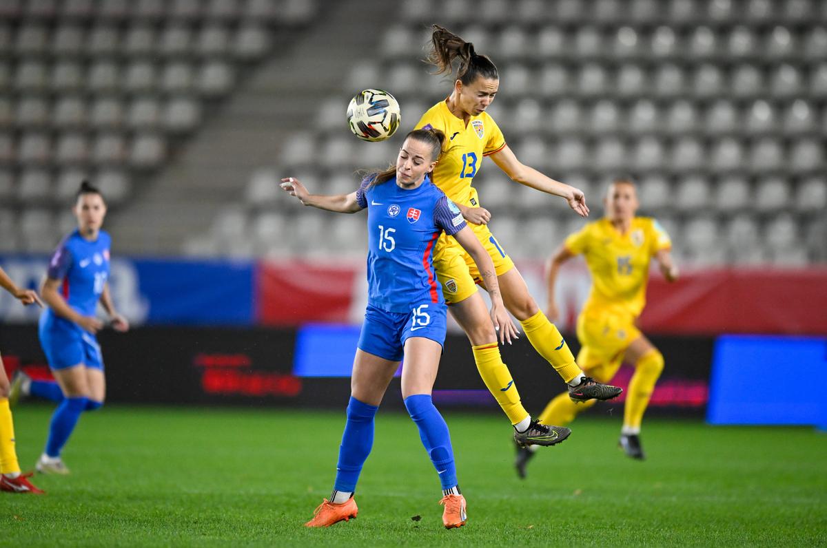 România – Slovacia 0-0, în Liga Națiunilor, la fotbal feminin » Fetele antrenate de Cristi Dulca sunt fără victorie în grupă!