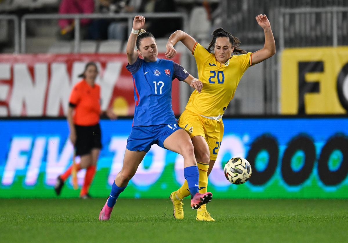 România - Slovacia / fotbal feminin