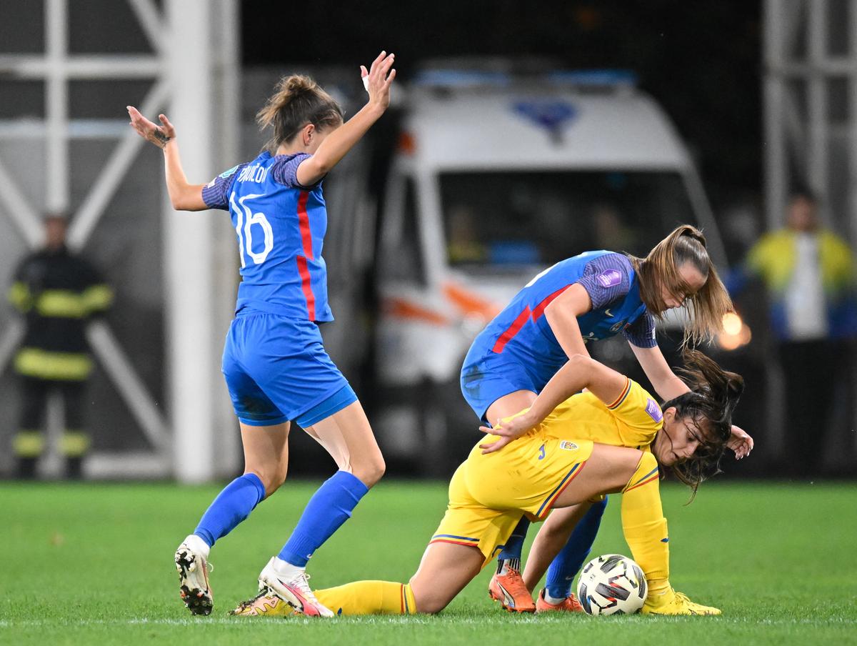 România – Slovacia 0-0, în Liga Națiunilor, la fotbal feminin » Fetele antrenate de Cristi Dulca sunt fără victorie în grupă!
