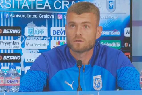 Alexandru Crețu, mijlocaș defensiv la Universitatea Craiova