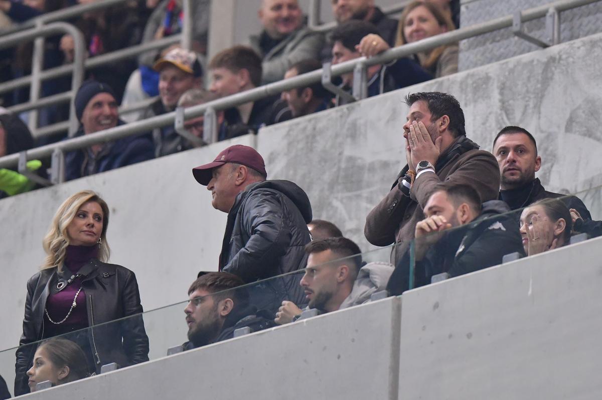 Aaron Boupendza, mulțumit de remiza cu FCSB: „Îi respectăm, sunt campioni. Nu e rău că am luat un punct”