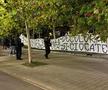FCSB - Rapid » Mesajele afișate de cele două galerii la derby, foto: GSP