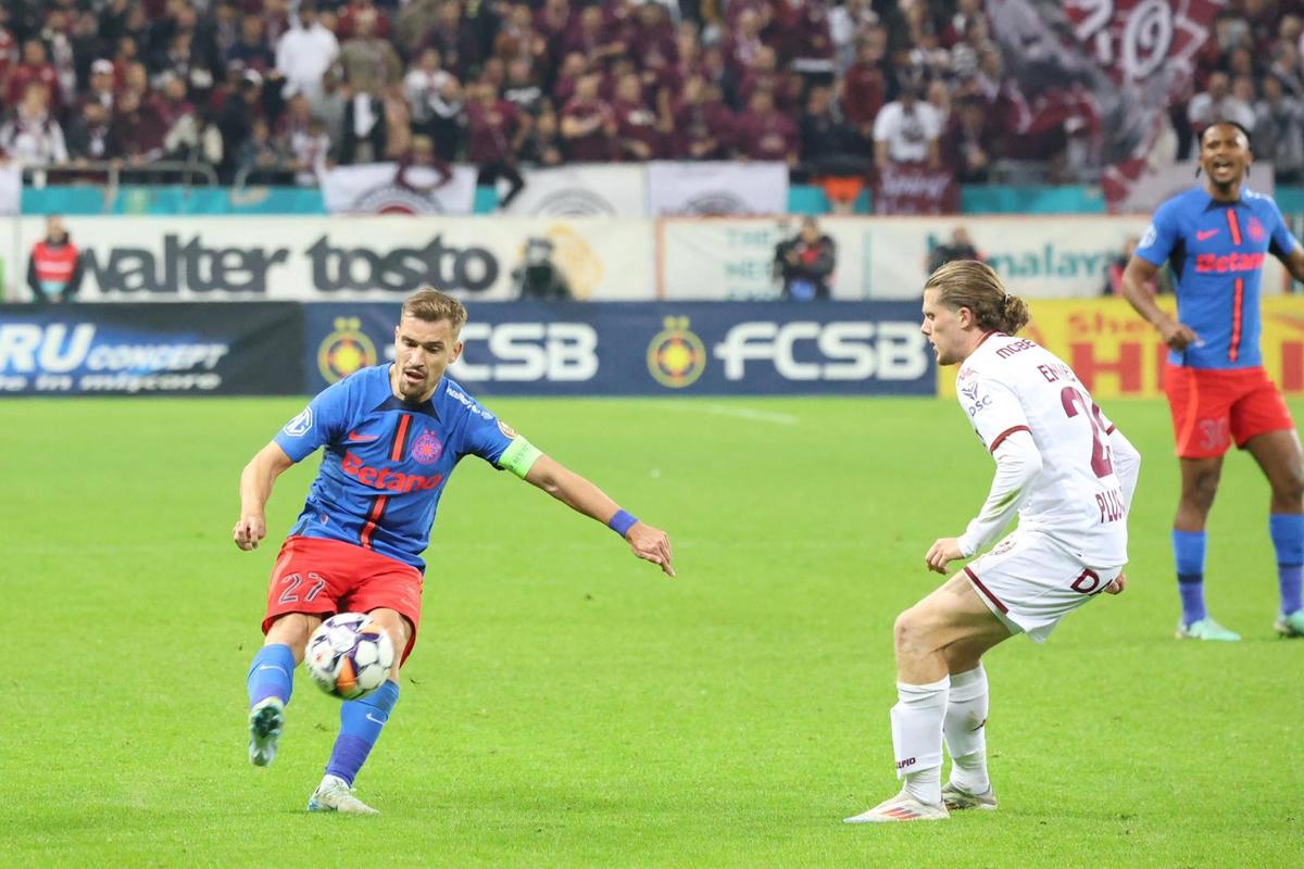 Benjamin Siegrist, deranjat de materialele pirotehnice aruncate de suporterii FCSB-ului în teren: „Nu vrem să fie cineva rănit”