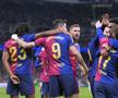 Jucătorii d ela FC Barcelona, sărbătorind cu Real Madrid/ FOTO Imago Images
