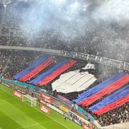 Scenografia FCSB-ului la derby-ul cu Rapid, foto: GSP