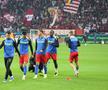 FCSB - RAPID » Imagini de la încălzirea roș-albaștrilor