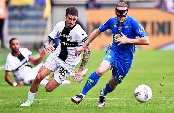 Dennis Man, „corijent” în Parma - Empoli! Italienii nu l-au menajat, după ce a fost schimbat la pauză: „O fantomă”