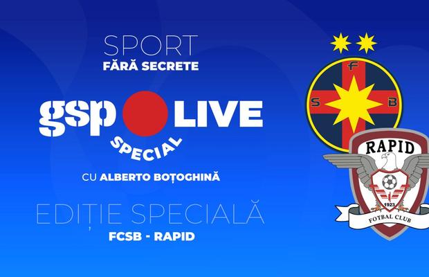 FCSB - Rapid » Derby pe Arena Națională, derby și la GSP Live Special! Răzvan Stanca și Adrian Iencsi, prezenți în studio